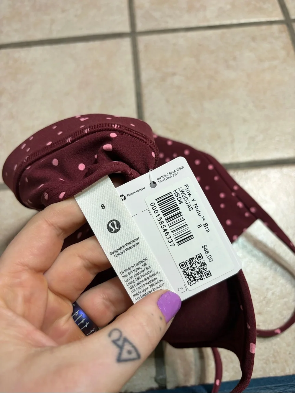 lululemon athletica square rare brand